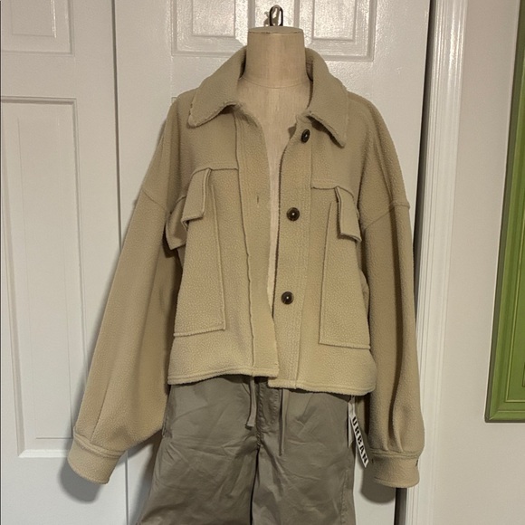 Free People Cropped James Jacket - Picture 2 of 6